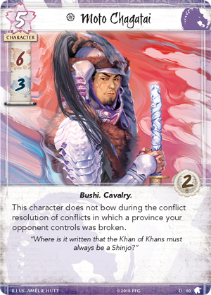 Legend of the Five Rings : The Card Game - Warriors of the Wind Clan Pack